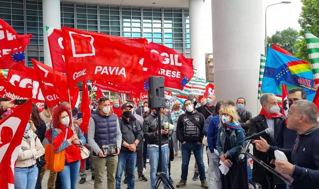 FERMIAMO LA STRAGE NEI LUOGHI DI LAVORO!!! Presidi CGIL CISL UIL