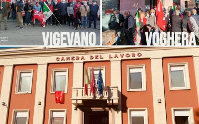 Attacco alla Sede CGIL Nazionale – I presidi delle Camere Del Lavoro Territoriali –