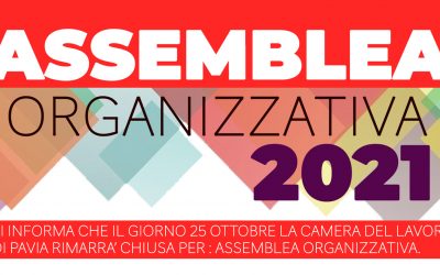 26 ottobre 2021 – Chiusure sedi – Comunicazione.