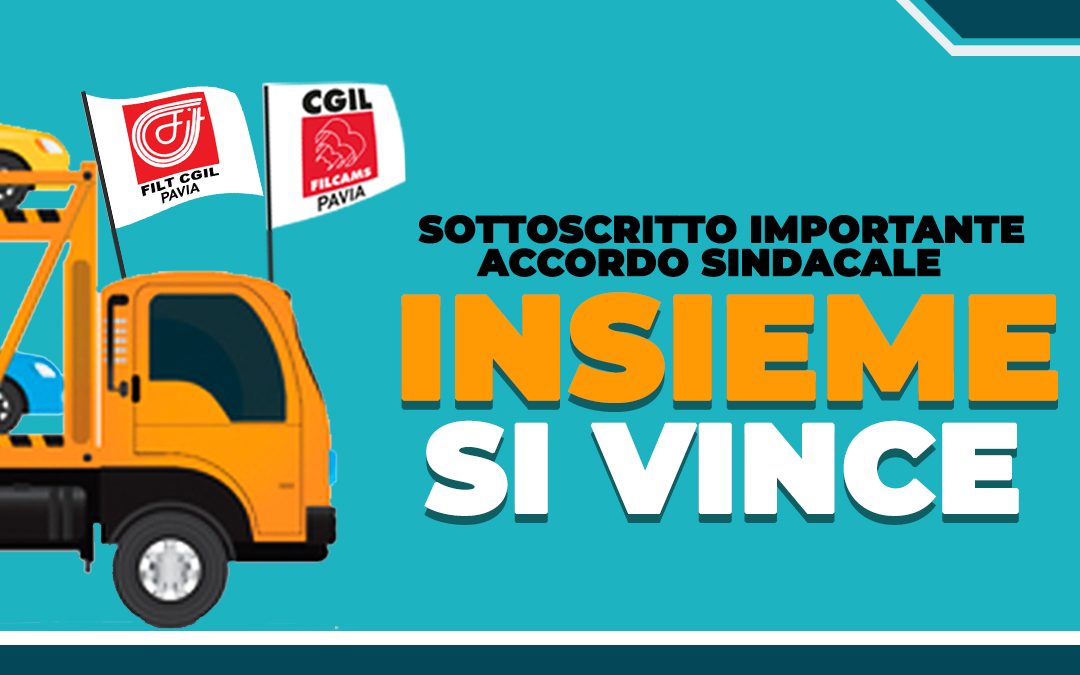 COMUNICATO STAMPA FILT-CGIL PAVIA – FILCAMS CGIL PAVIA