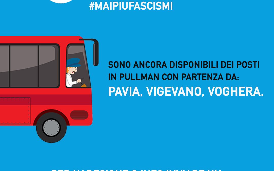 MANIFESTAZIONE UNITARIA – 16 OTTOBRE – ROMA – #MAIPIUFASCISMI