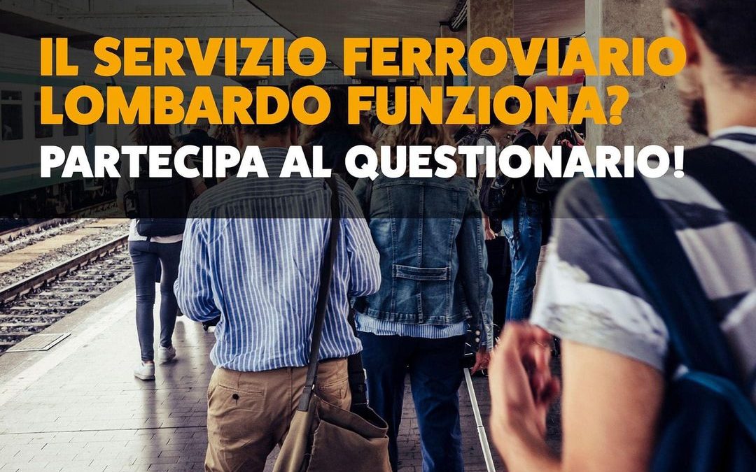 Questionario sul trasporto ferroviario regionale