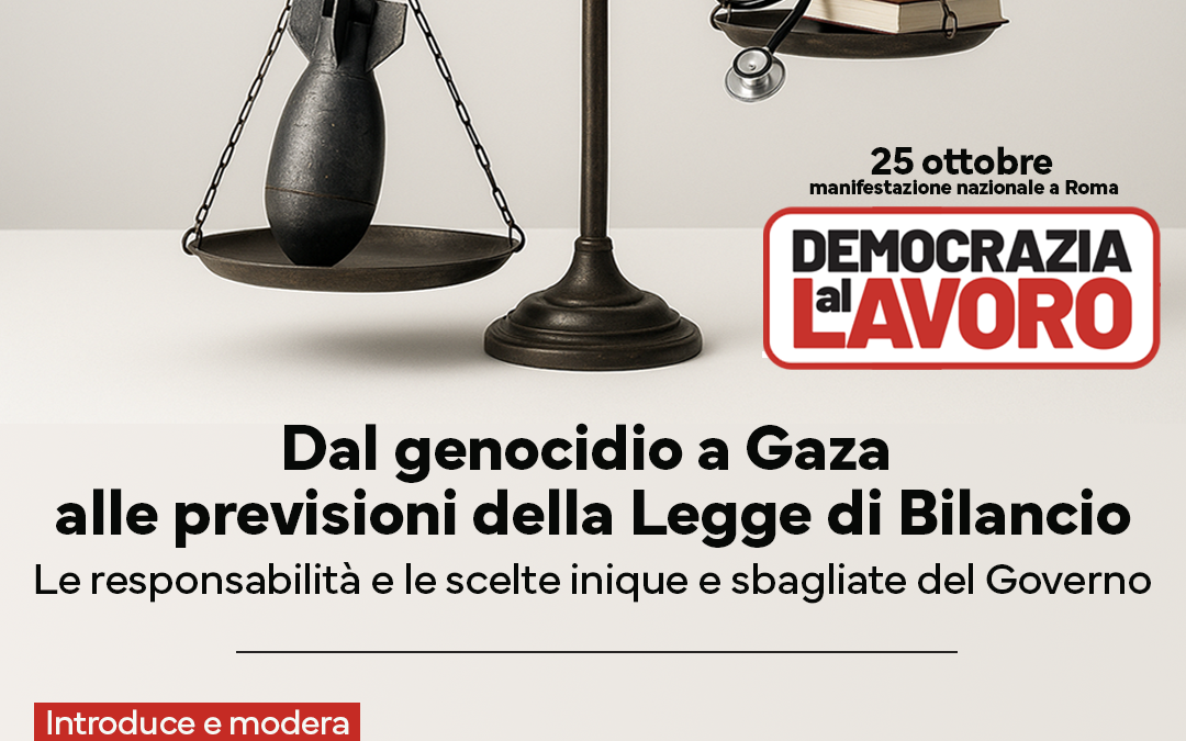 Iniziative sul territorio – verso la mobilitazione del 25 ottobre a Roma