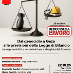 Iniziative sul territorio – verso la mobilitazione del 25 ottobre a Roma