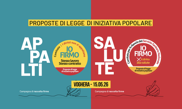 Proposte di legge di iniziativa popolare: sanità pubblica e diritti negli appalti