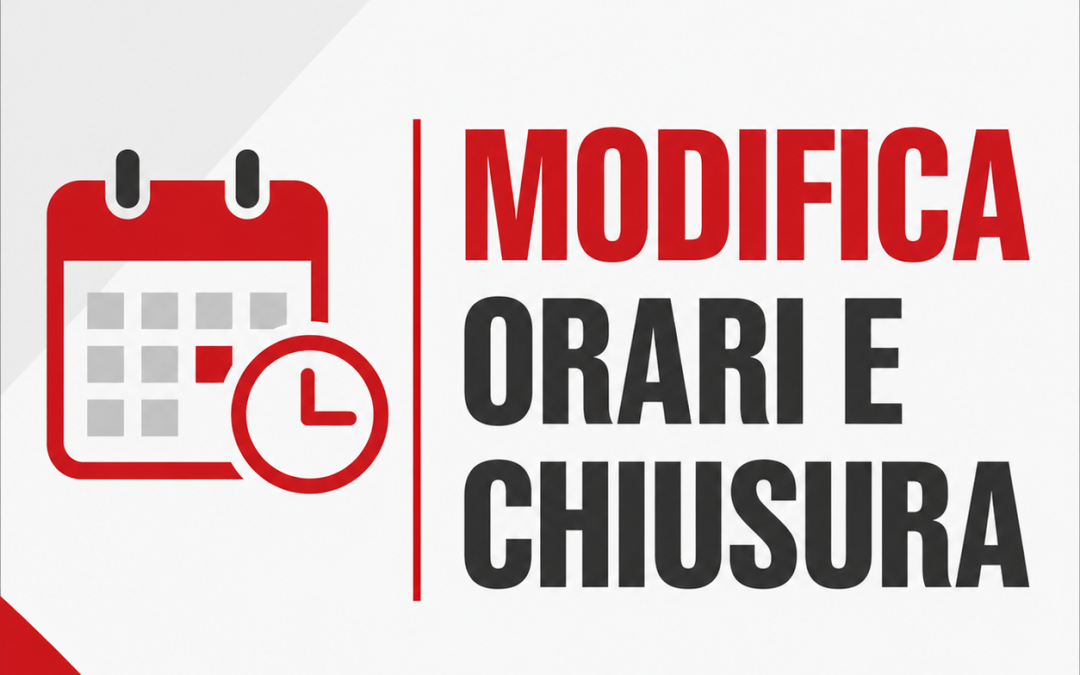 Modifica degli orari di apertura e chiusura estiva della Camera del Lavoro di Pavia