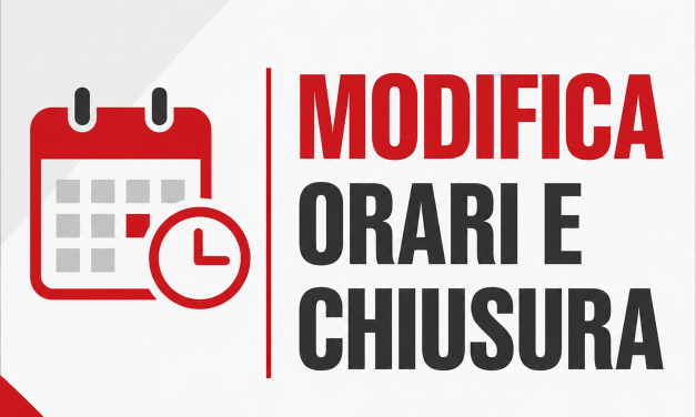 Modifica degli orari di apertura e chiusura estiva della Camera del Lavoro di Pavia